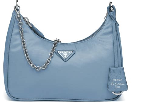 black and blue prada|prada nylon handbags blue.